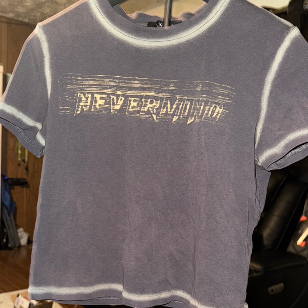 AKIRA Blue Graphic Tee